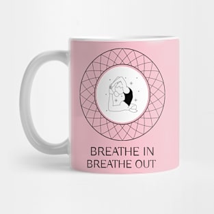 Breathe In Breathe Out | Yoga Tee Mug